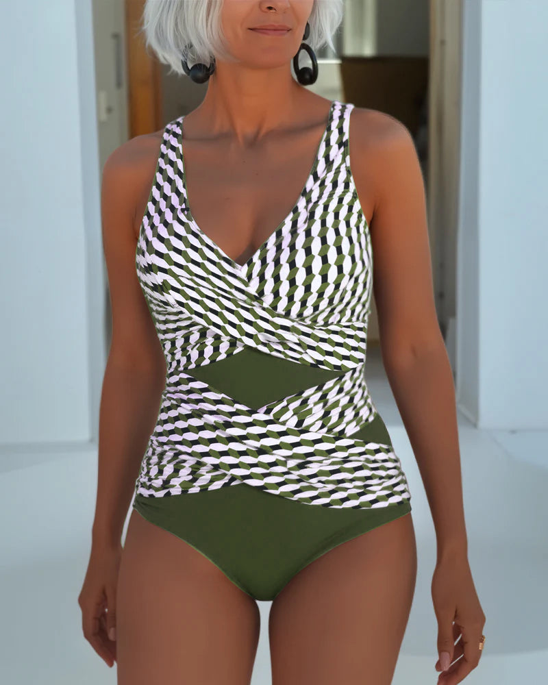 Hazal - Elegant Cross-Over swimsuit