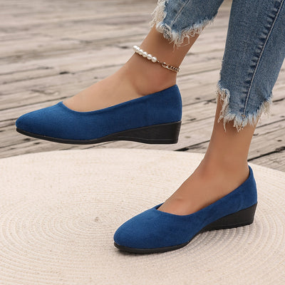 Babs - Wedge Ballerina Flats
