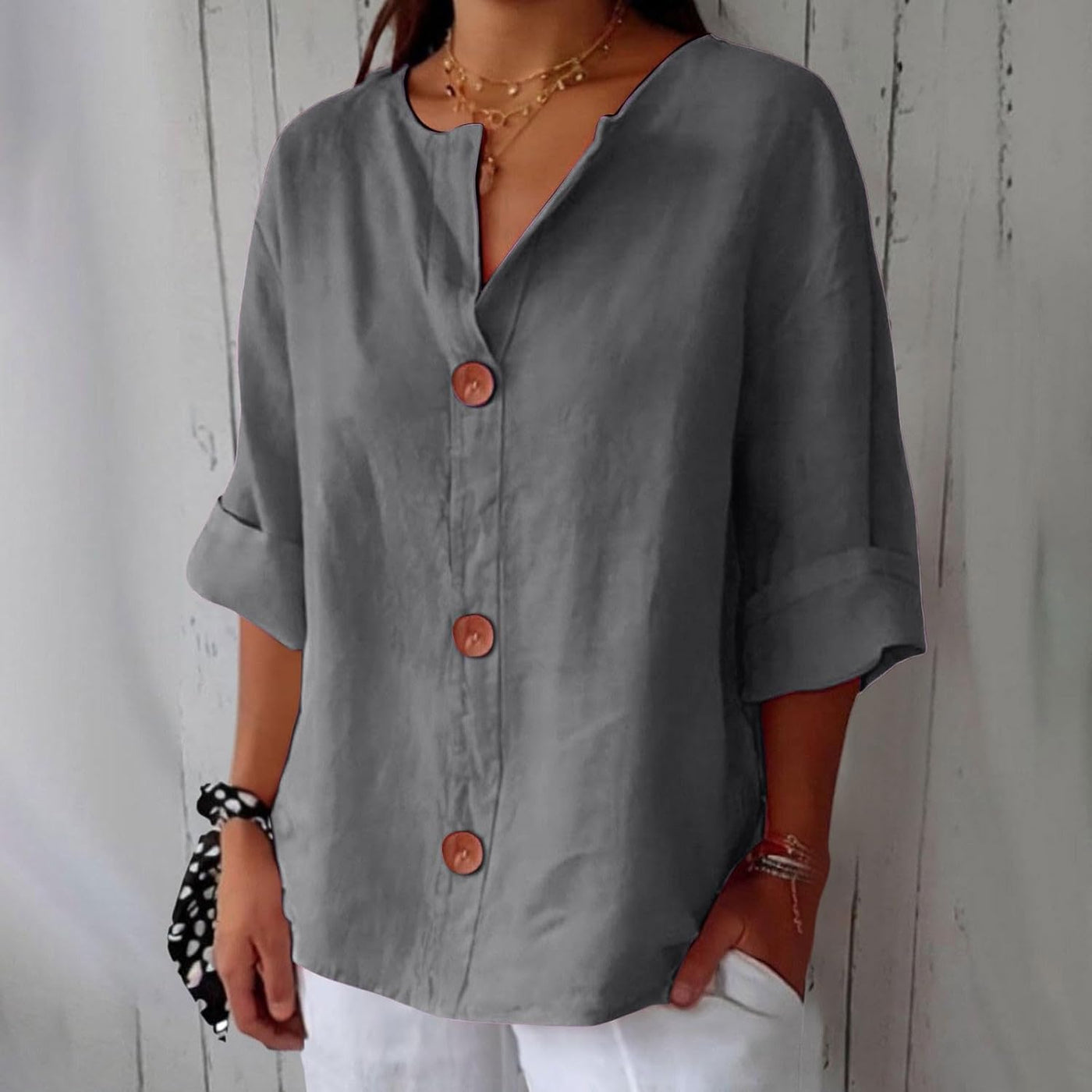 Marina - Breezy Classic Everyday Blouse