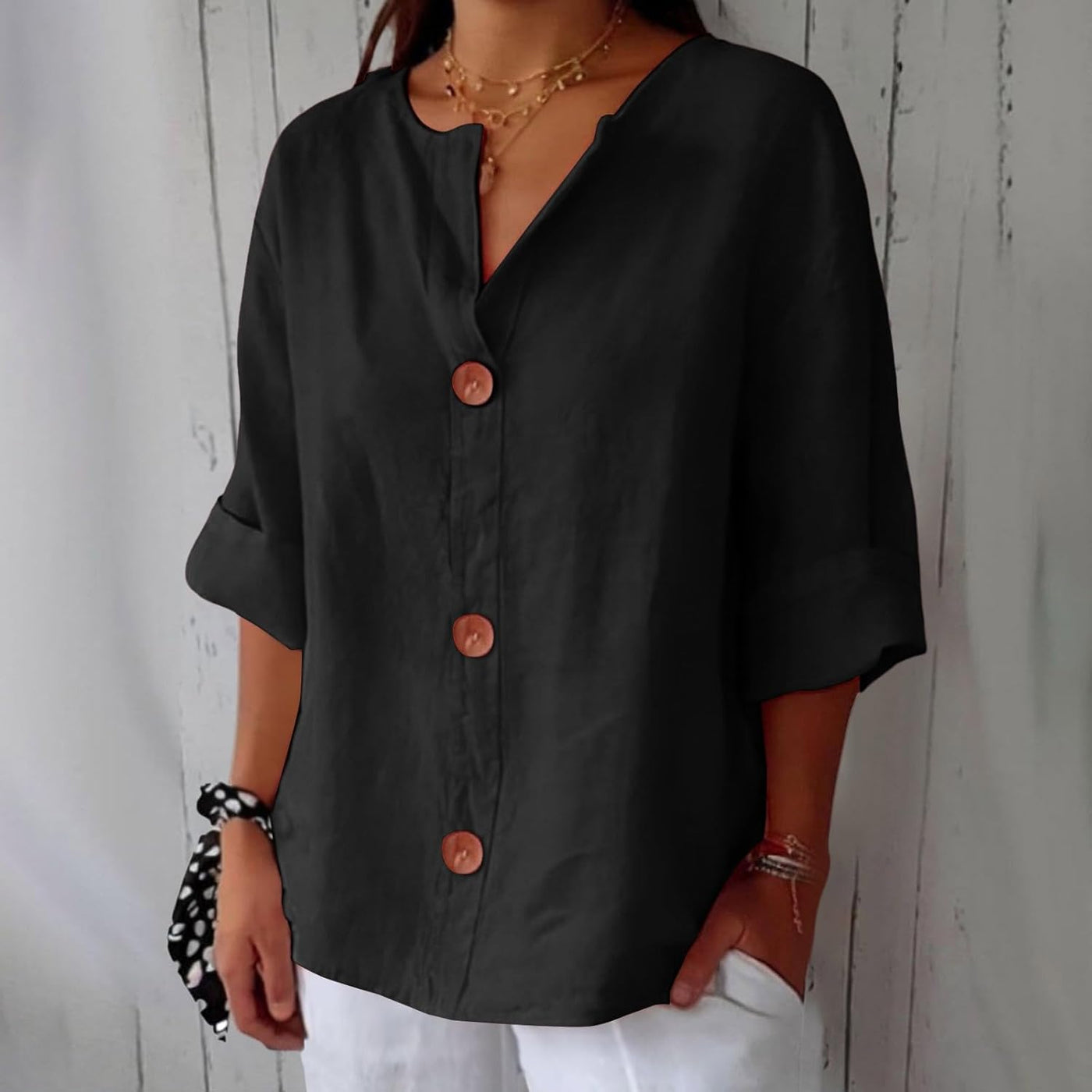 Marina - Breezy Classic Everyday Blouse
