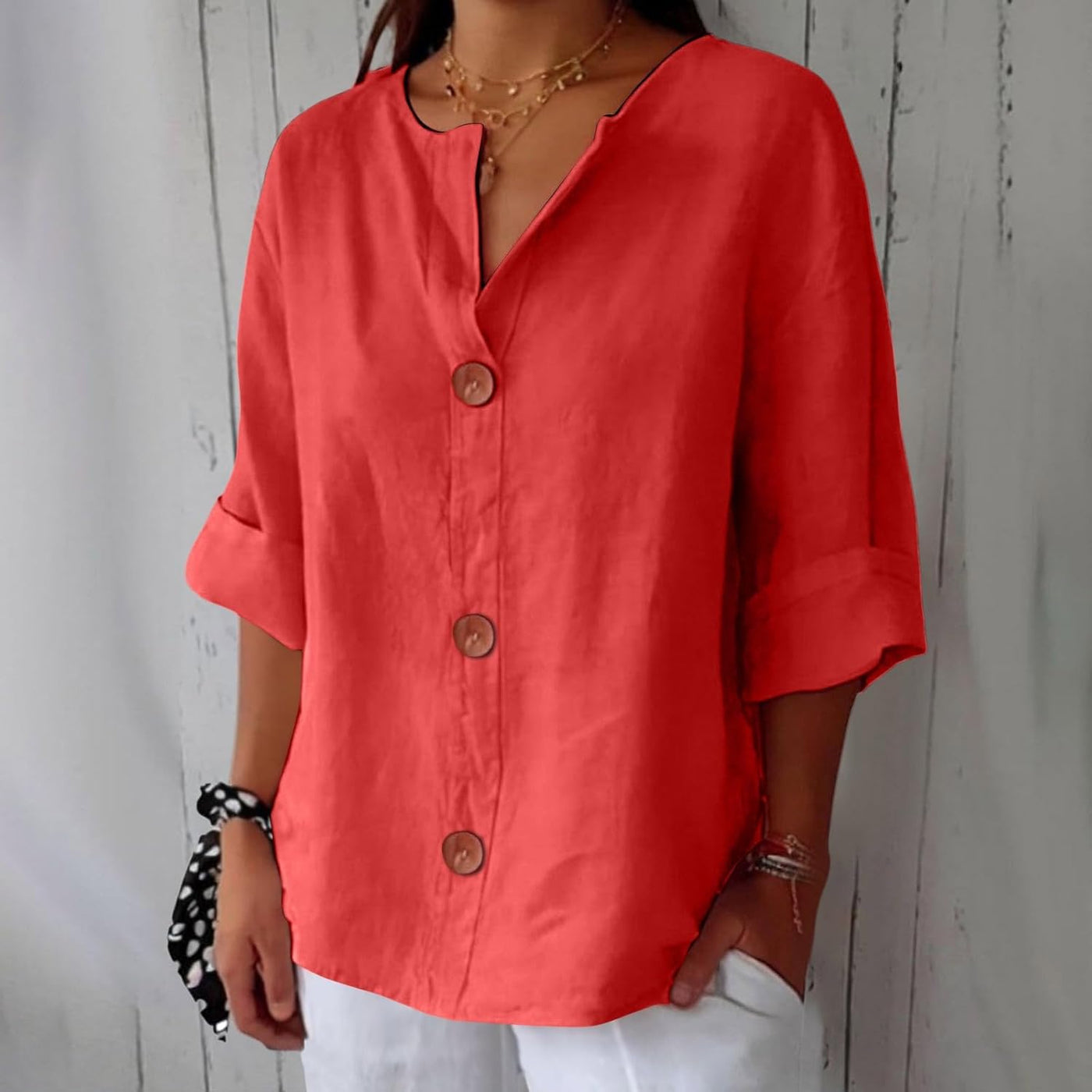 Marina - Breezy Classic Everyday Blouse