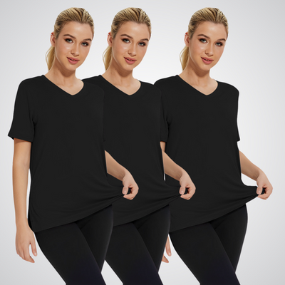 Louiza - Casual Loose Fit Tee (Pack of 3)