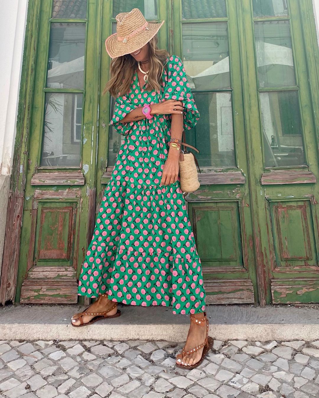 Ziva - Bohemian Maxi Dress